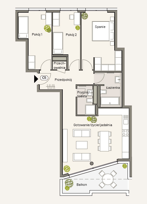 Przykad referencyjny flat