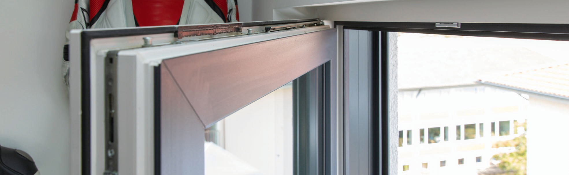arimeo im eingebauten Fenster